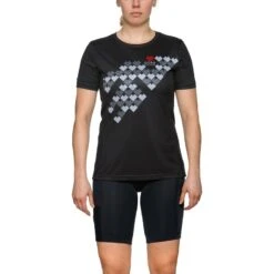 Gore Element Lady Digi Heart Shirt -Foxe Style Shop 43951 gore element lady digi heart shirt black