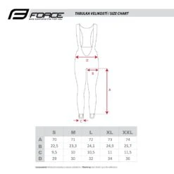 Force Brisk Lady 7 Force Brisk Lady -Foxe Style Shop 54677 force brisk lady cyklisticke kalhoty bez vlozky