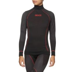 Sixs TS13W CU LS With Zipper T-shirt -Foxe Style Shop 75683 sixs ts13w cu ls with zipper t shirt