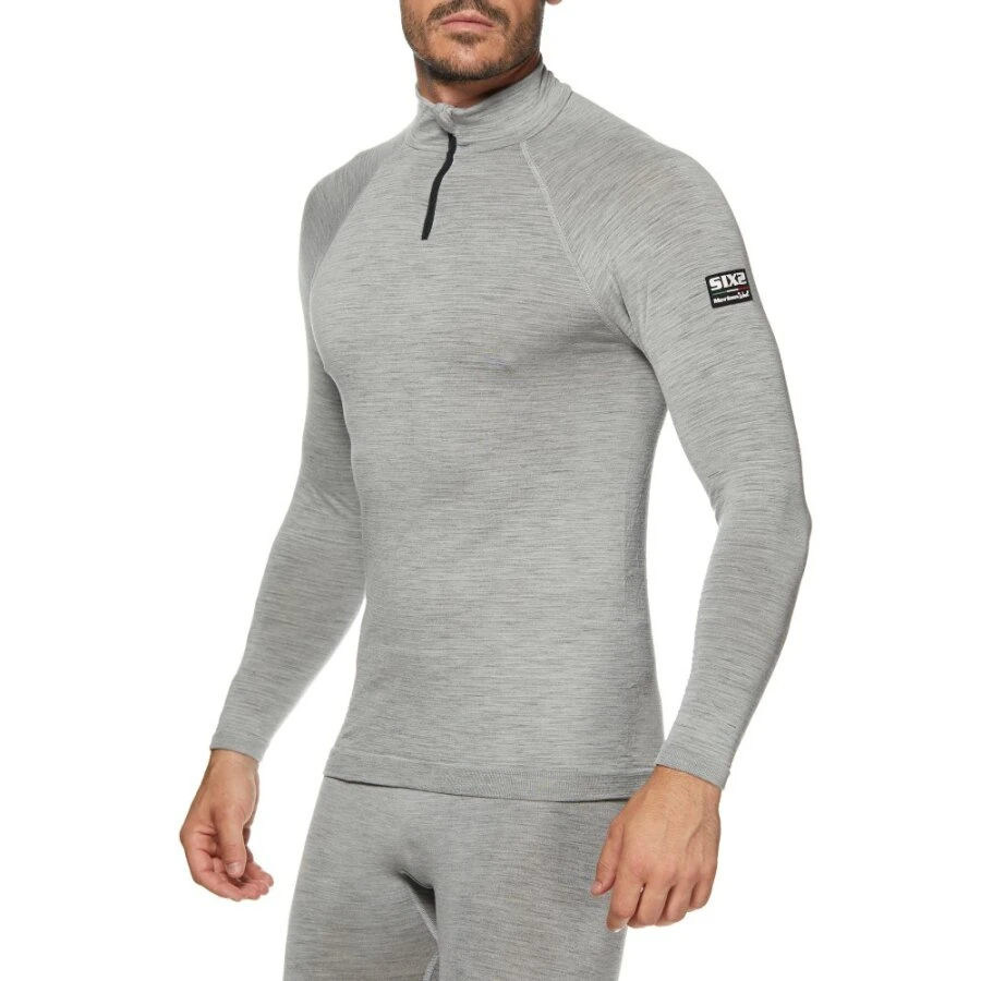 SIXS TS13 Merinos LS With Zipper T-shirt 7 SIXS TS13 Merinos LS With Zipper T-shirt - Image 5