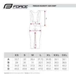 Force Story -Foxe Style Shop 76419 force story 3 4 cyklisticke 3 4 kalhoty s vlozkou