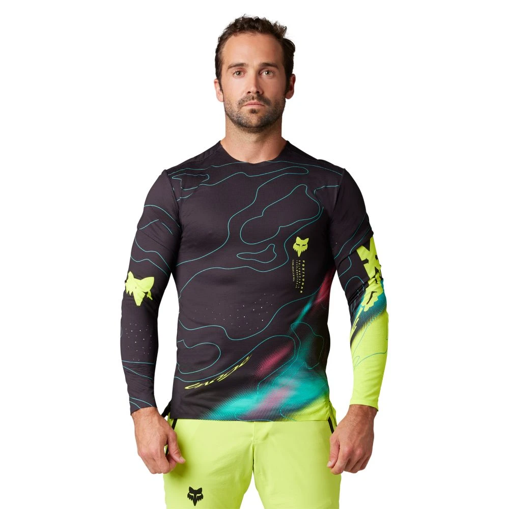 Fox Racing Fox Flexair Lunar LS Jersey 4 Fox Racing Fox Flexair Lunar LS Jersey - Image 2